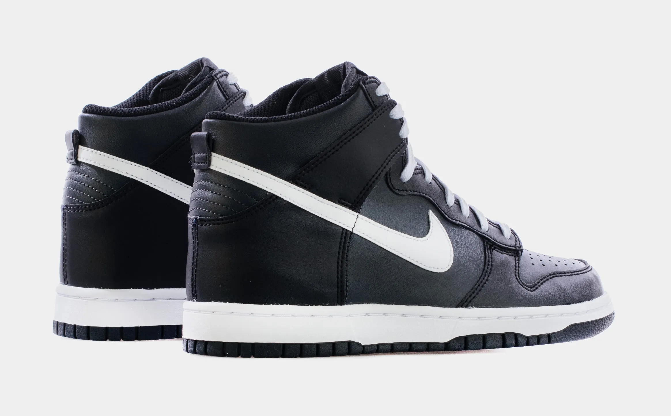 Dunk High Grade School Lifestyle Shoes (Black) Free Shipping