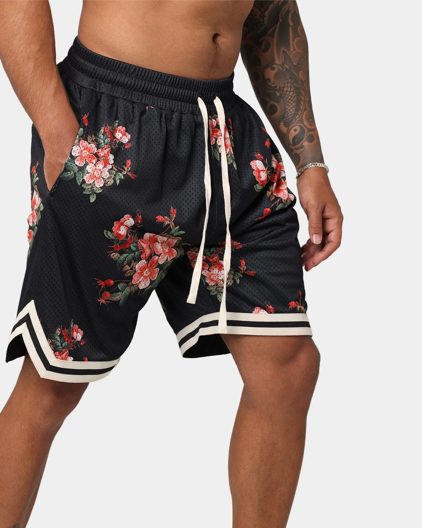 EN ES Floral Rival Basketball Shorts Multi-coloured