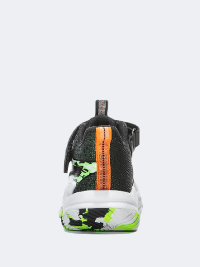 Erke Ps-Boys Basketball Shoes Black/Bright Green