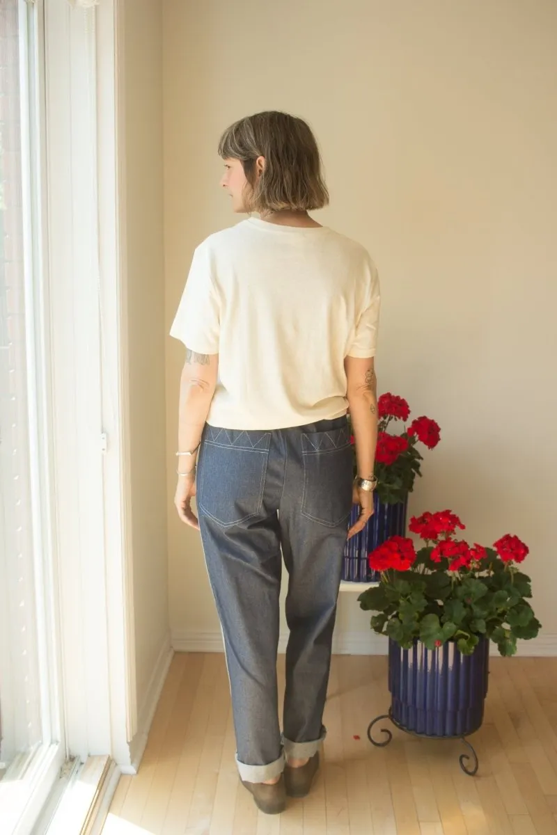 Eve Gravel Silla Pants - Denim (Online Exclusive)