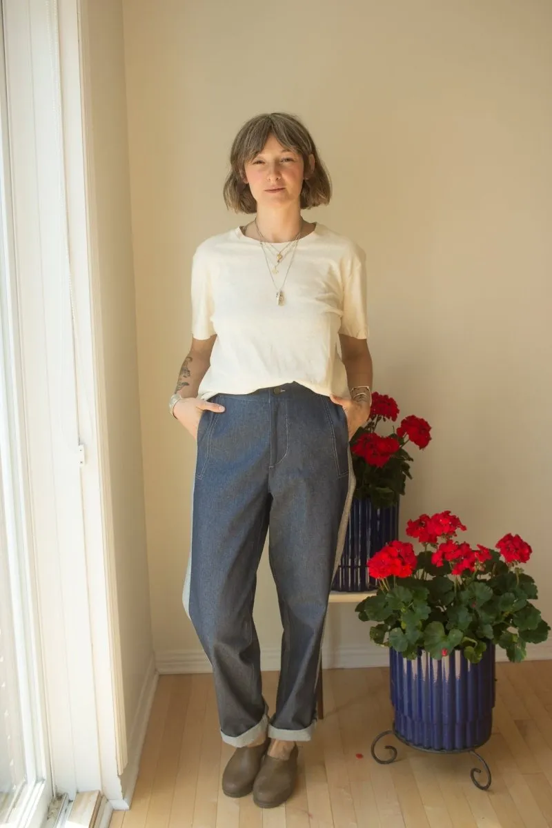 Eve Gravel Silla Pants - Denim (Online Exclusive)