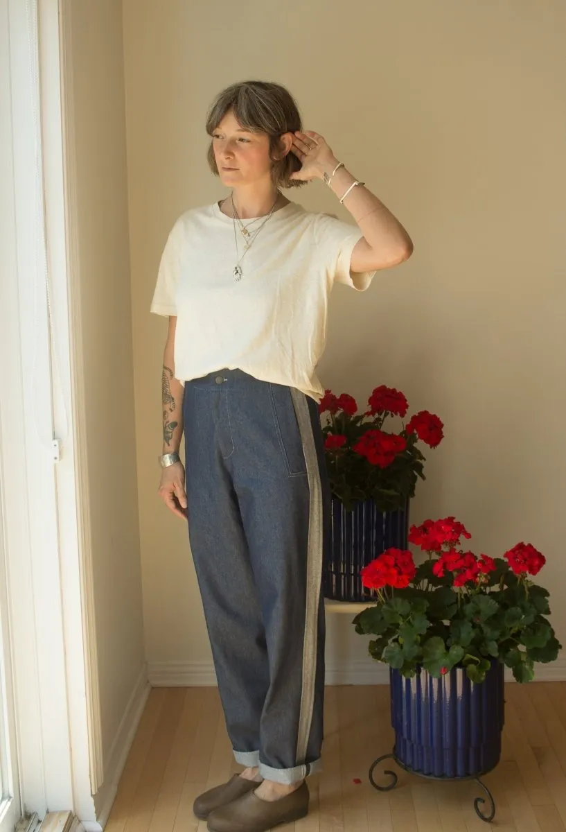 Eve Gravel Silla Pants - Denim (Online Exclusive)