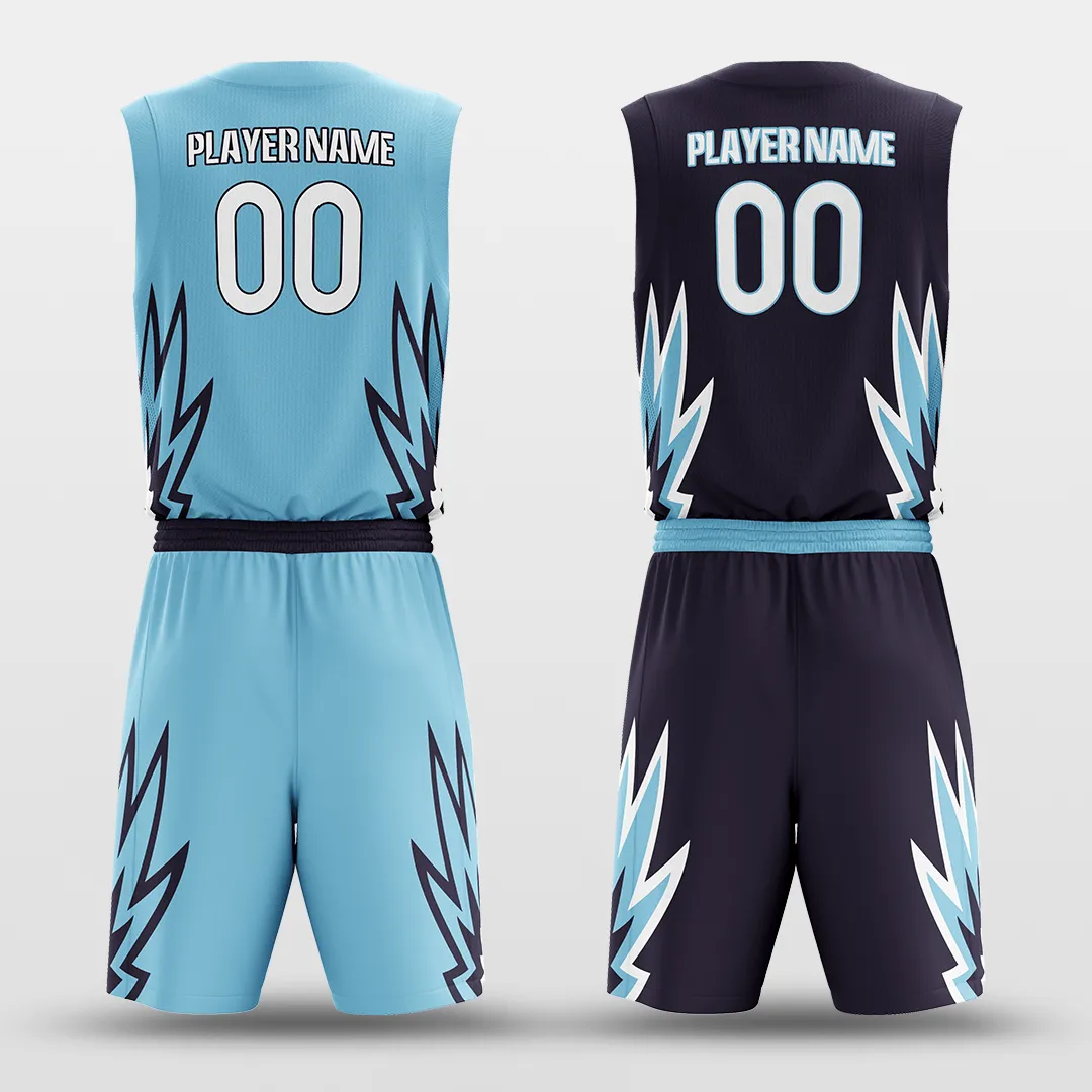 Feather - Customized Reversible Sublimated Basketball Set