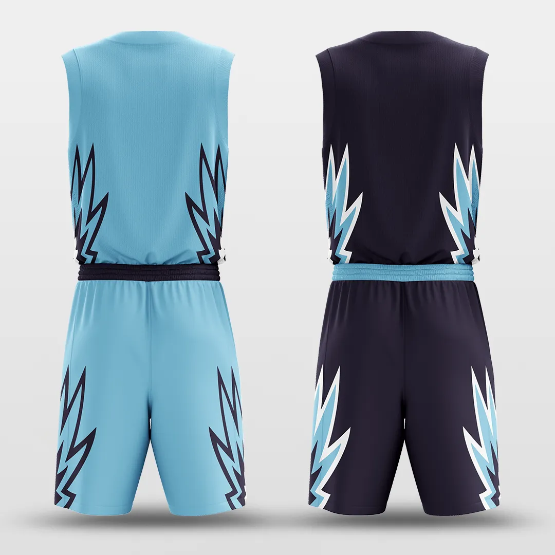 Feather - Customized Reversible Sublimated Basketball Set