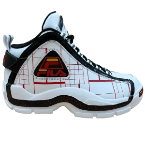 Fila Men's 1BM01753 Grant Hill 2  Grid White/Black Basketball Shoes