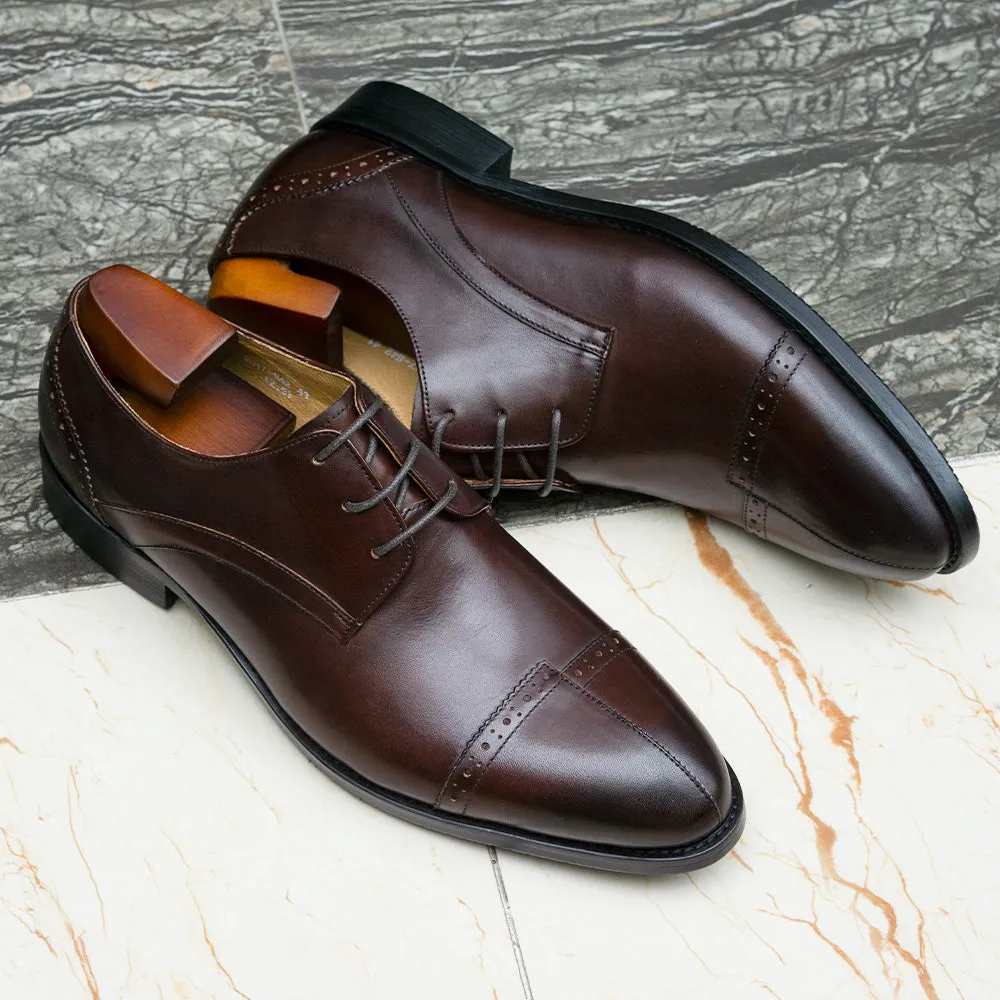 Genuine Leather Handcrafted Luxury Derby Shoes