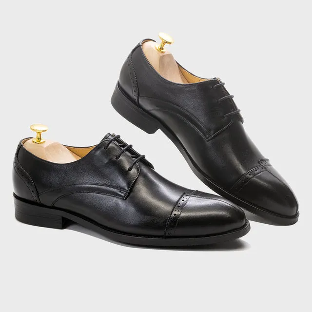 Genuine Leather Handcrafted Luxury Derby Shoes