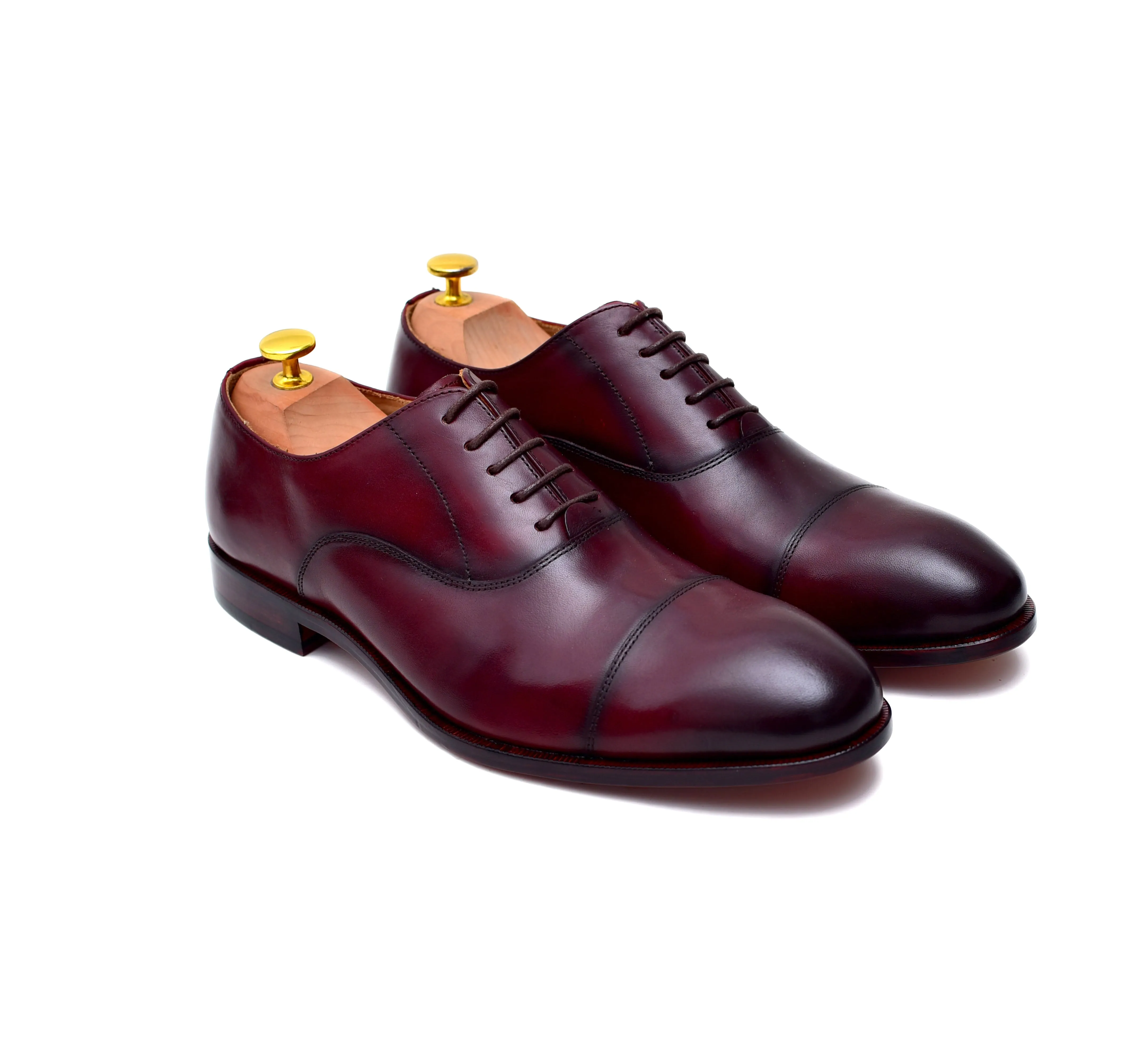 Henry - Oxblood Oxford Shoes