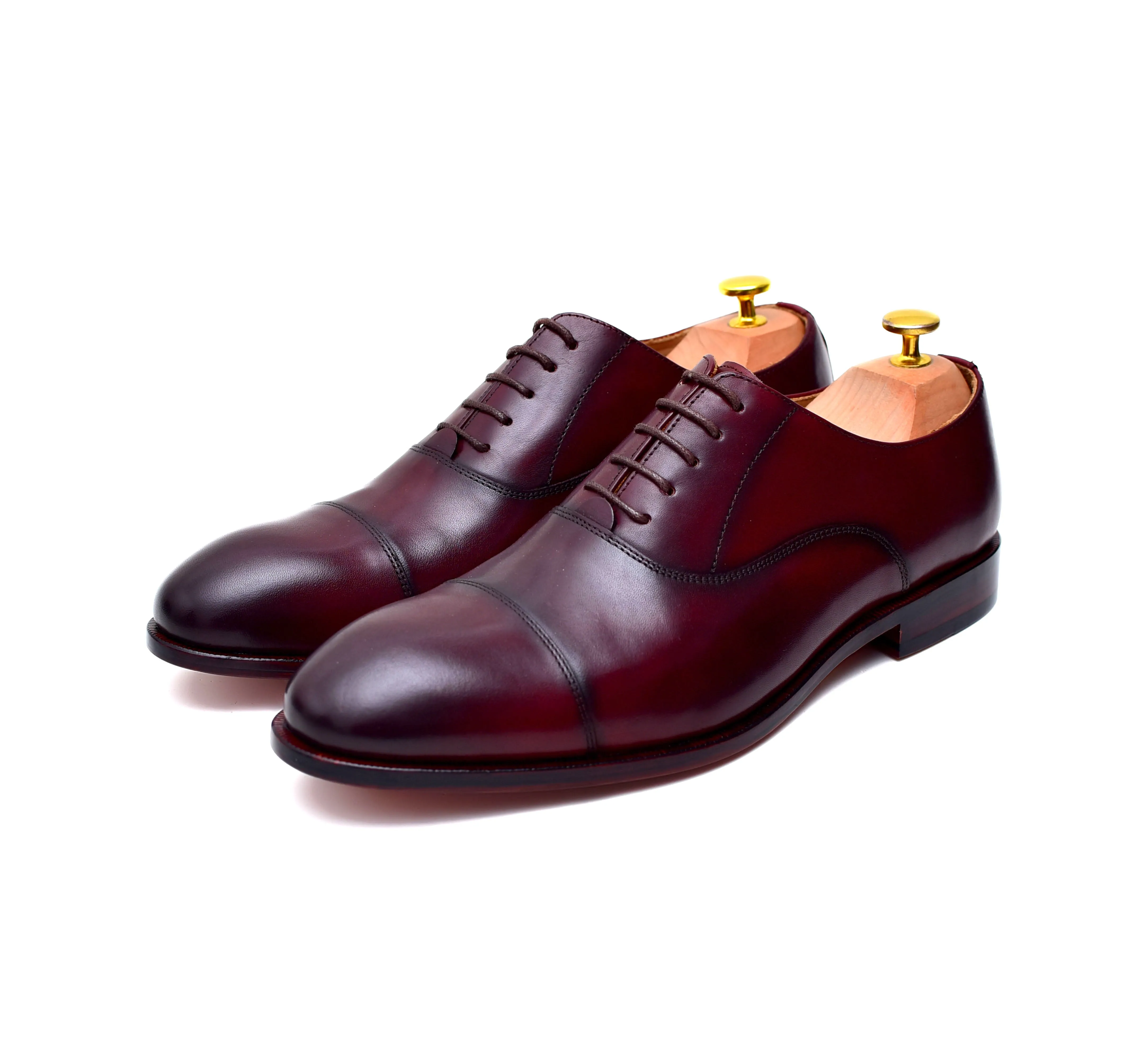 Henry - Oxblood Oxford Shoes