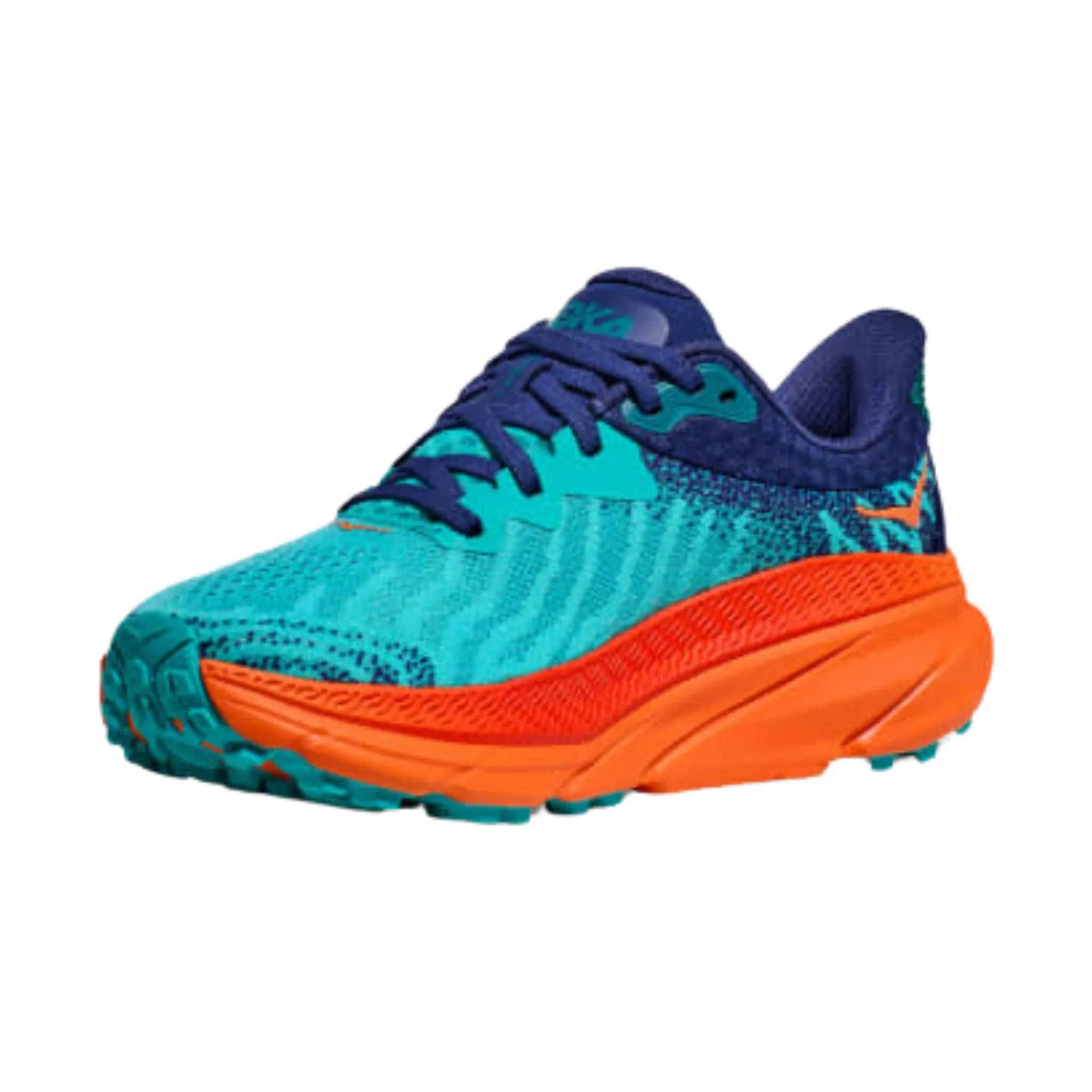 HOKA Men's Challenger 7 - Ceramic/Vibrant Orange