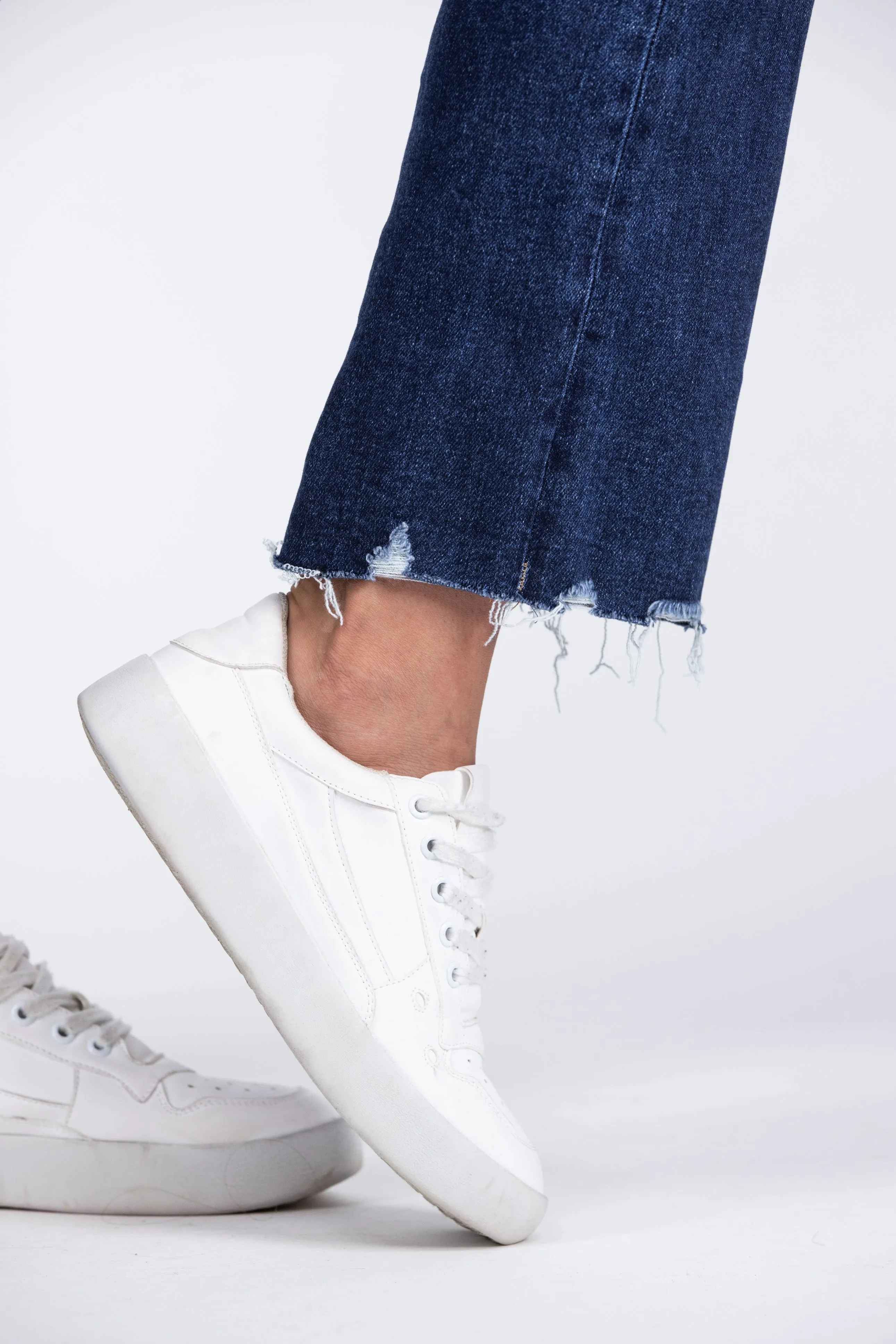 I Want To Be Like You from Lovervet: Mid-Rise Cropped Mini Bootcut Denim