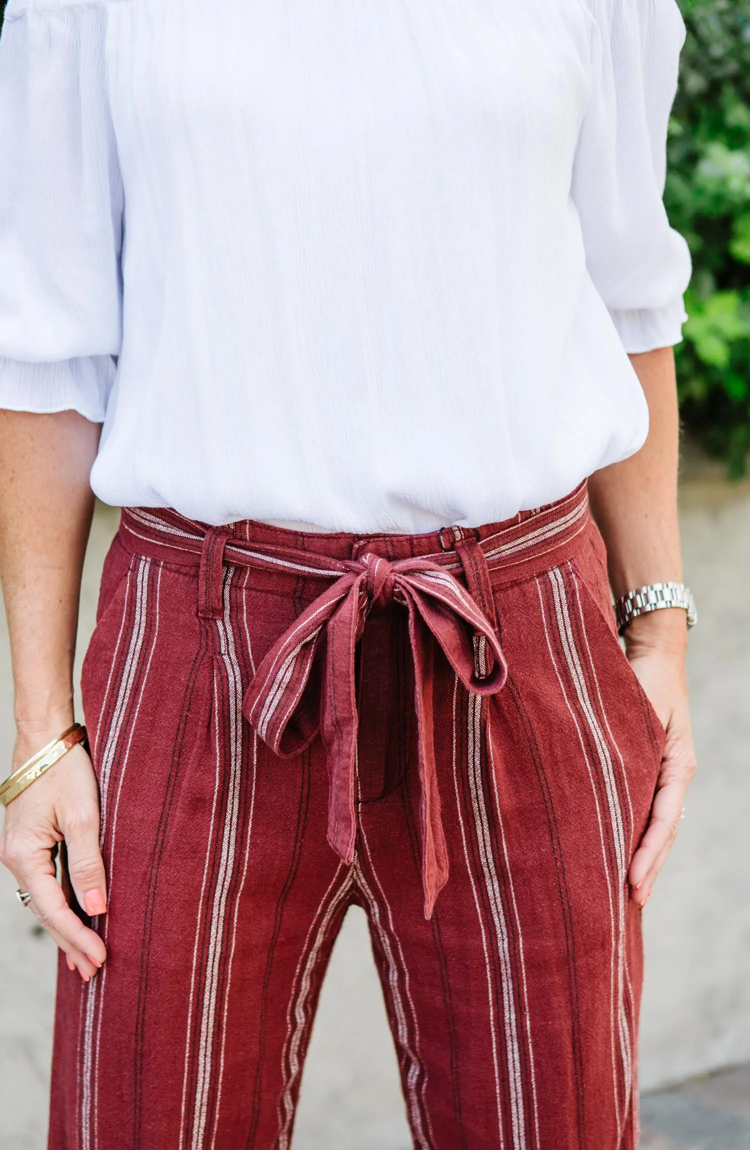 Inland Sashed Crop Pant FINAL SALE