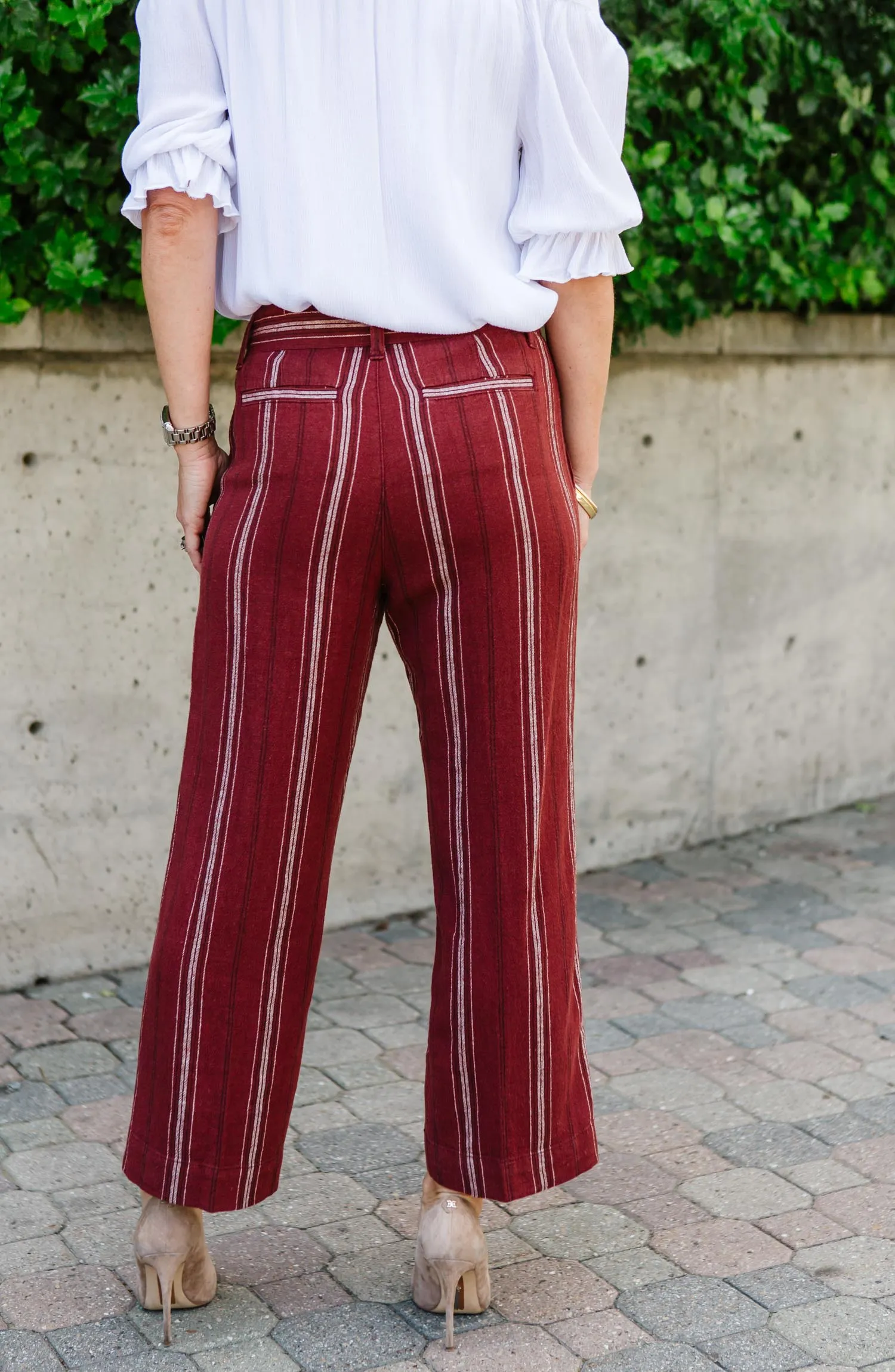 Inland Sashed Crop Pant FINAL SALE