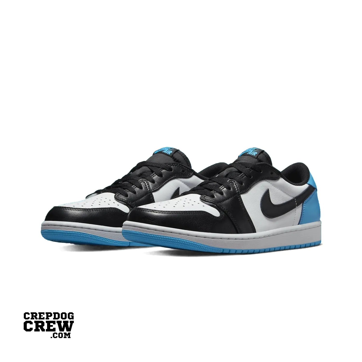 Jordan 1 Low Black Dark Powder Blue