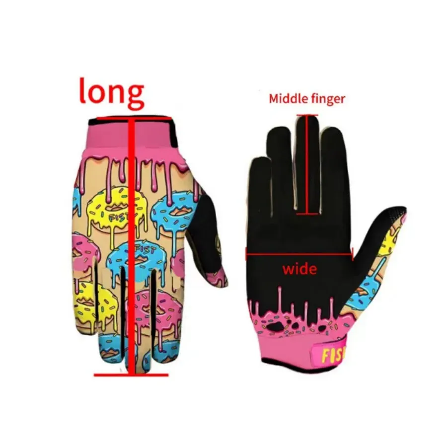 KIDS Teenagers and adults touch screen outdoor bike long finger wear-resistant and anti-slip donut