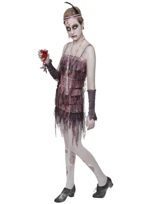 Lady Gravestone Womens 1920s Zombie Costume