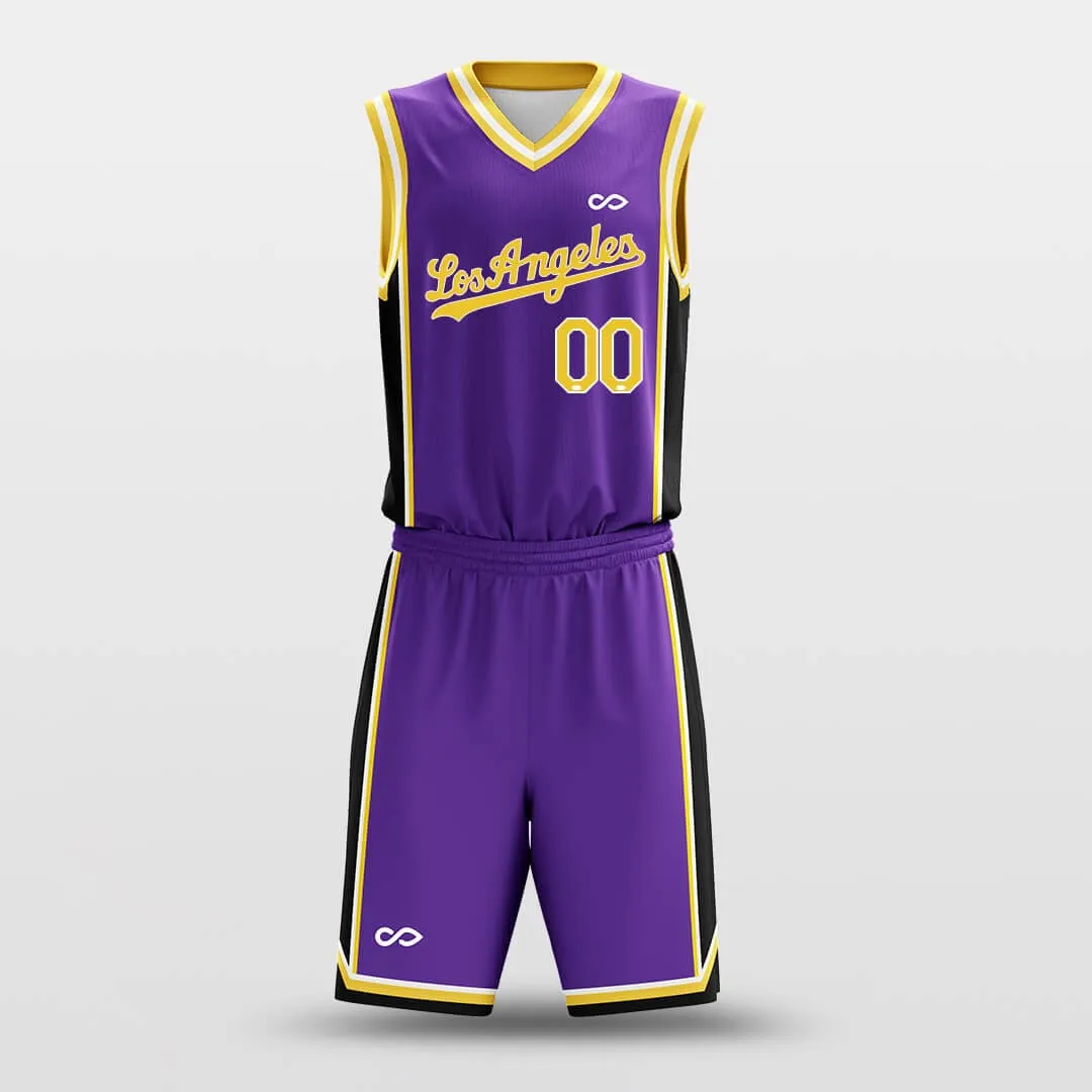 Lakers - Customized Basketball Jersey Set Design