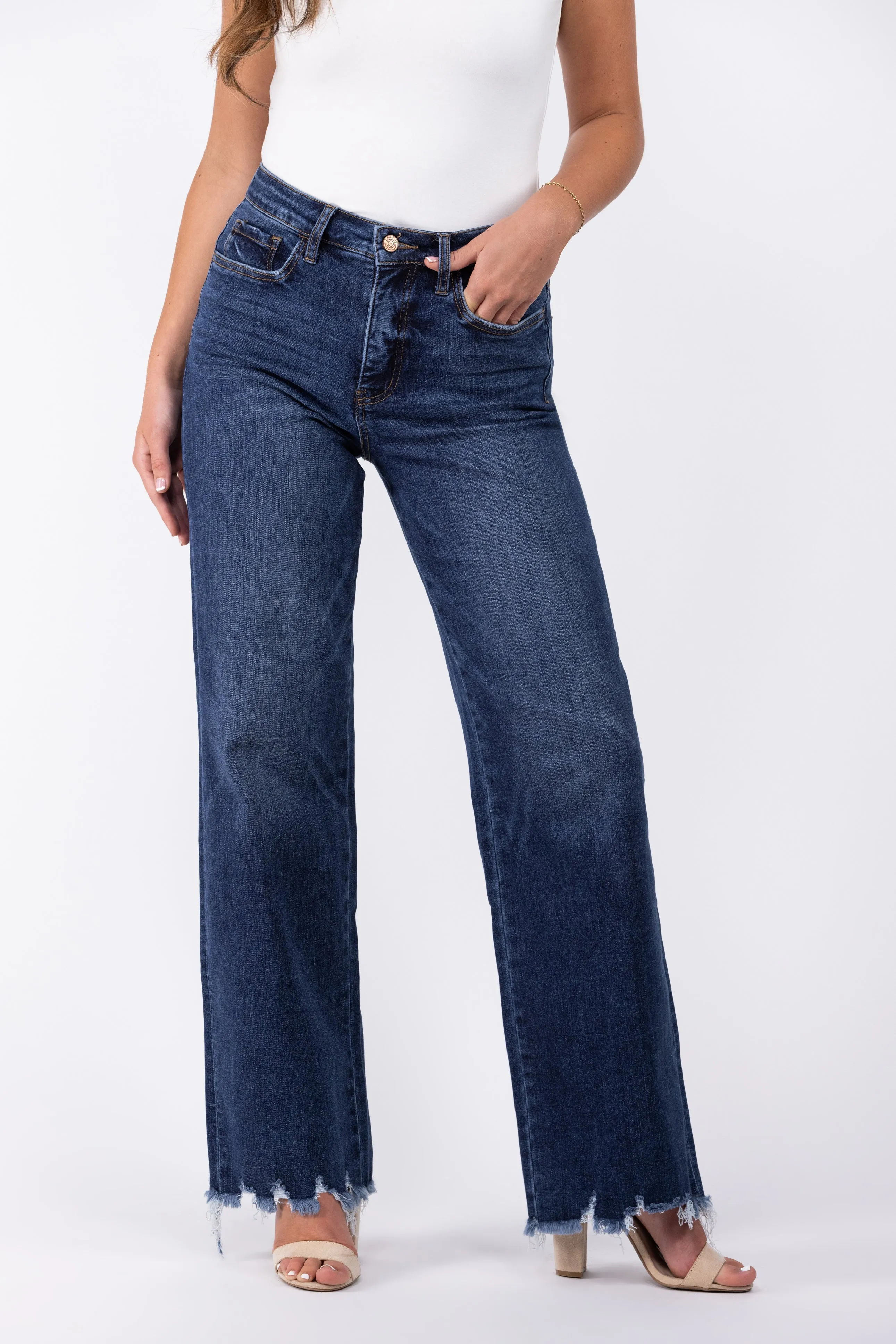 Lovervet Feel Alive High-Rise Loose Straight Leg Tummy Control Denim