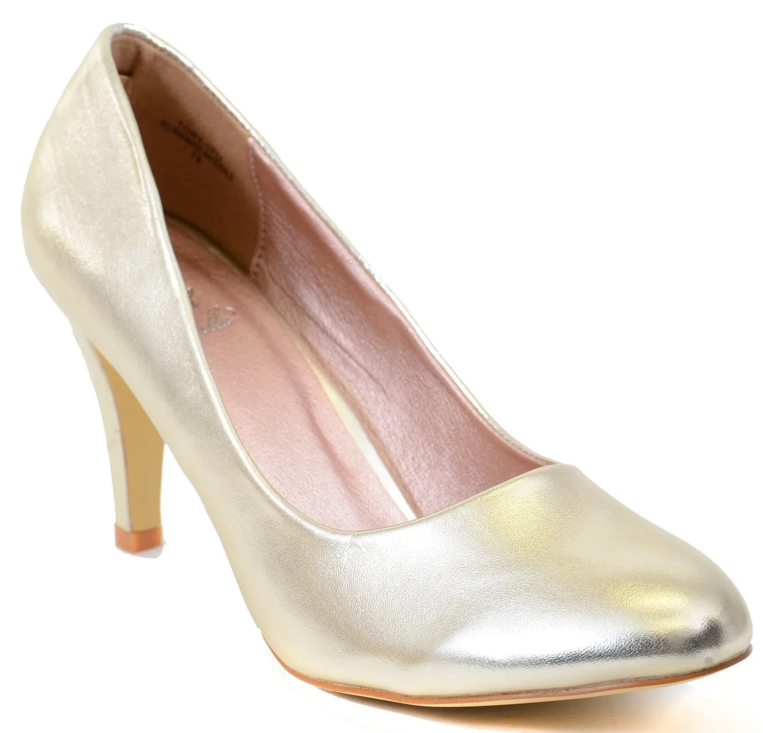 Low Heel Single Sole Round toe Classic Pump