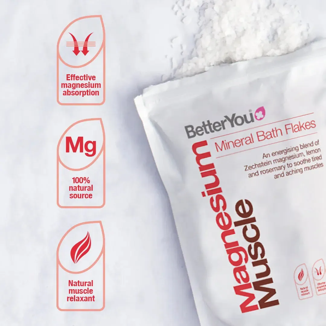 Magnesium Muscle Bath Flakes