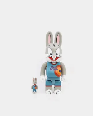 Medicom Toy Be@rbrick X Space Jam Bugs Bunny 100% & 400% Collectible Set Multi-coloured