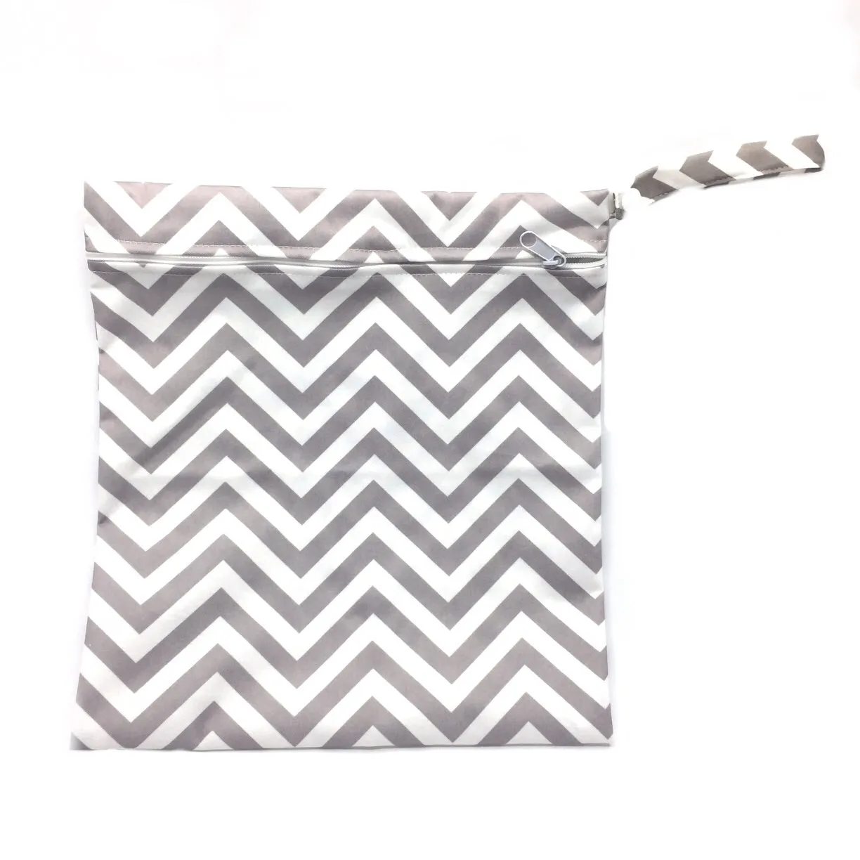 Medium Wetbag - Grey Chevron