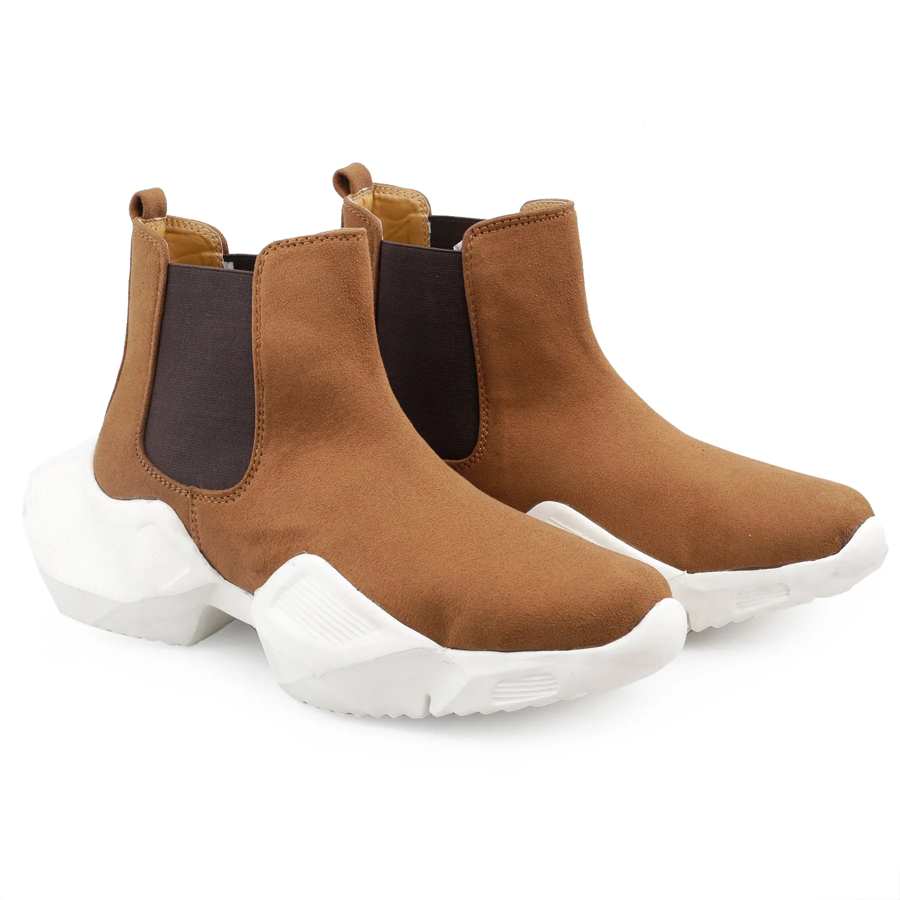 Men's Comfortable Suede Slip-on Boots