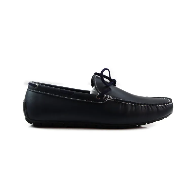 Mens Zasel Anchor Shoes Dark Blue