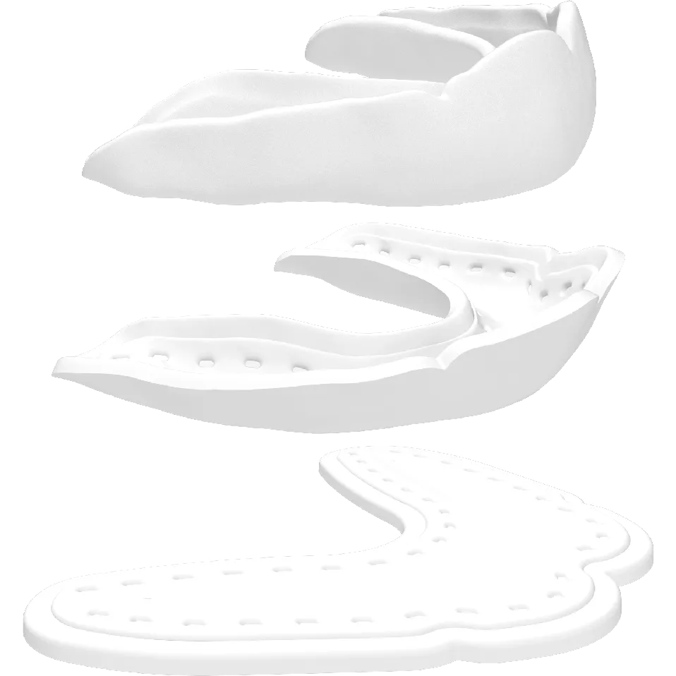 MicroFit Mouthguard - White