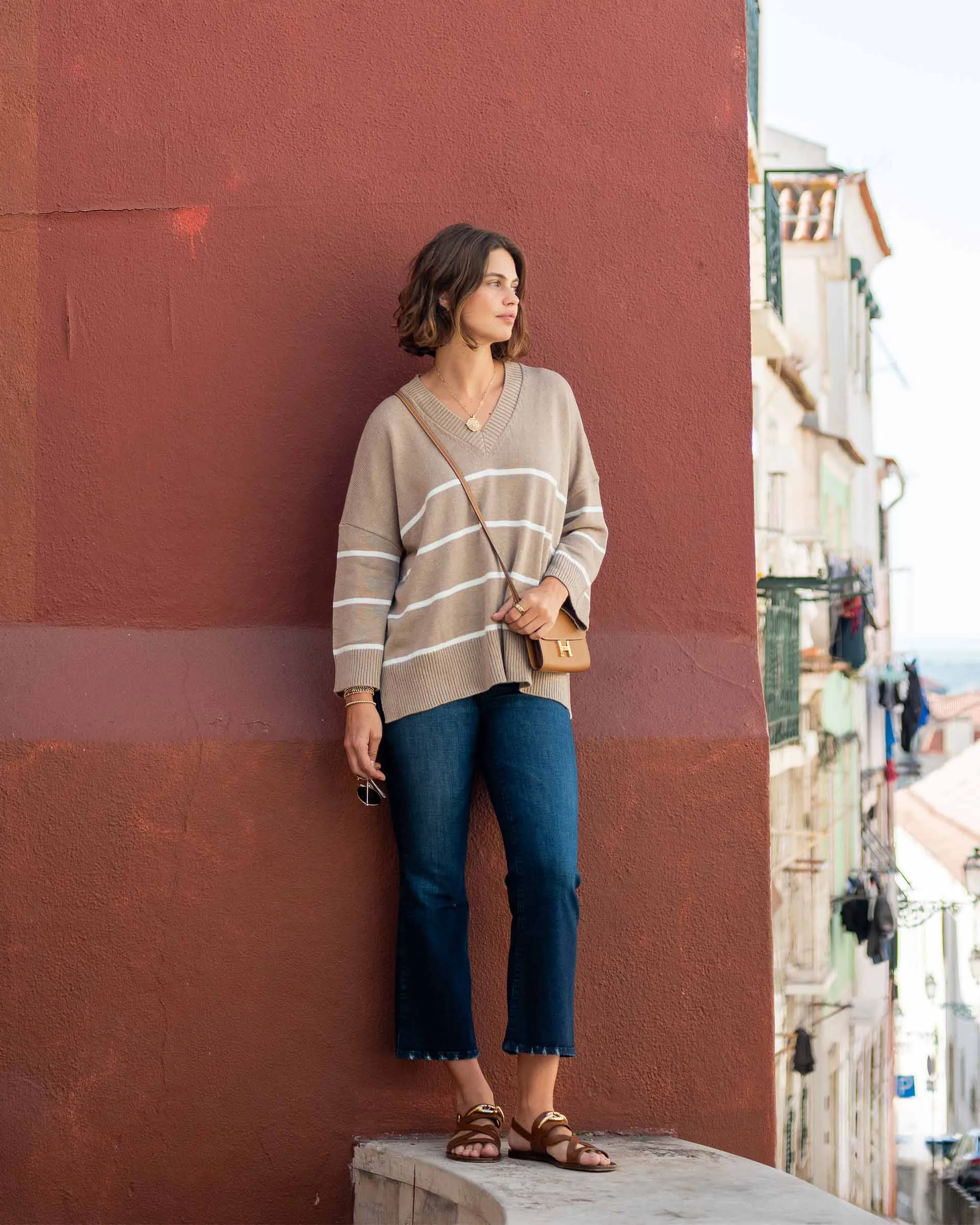 Montauk V-neck Sweater