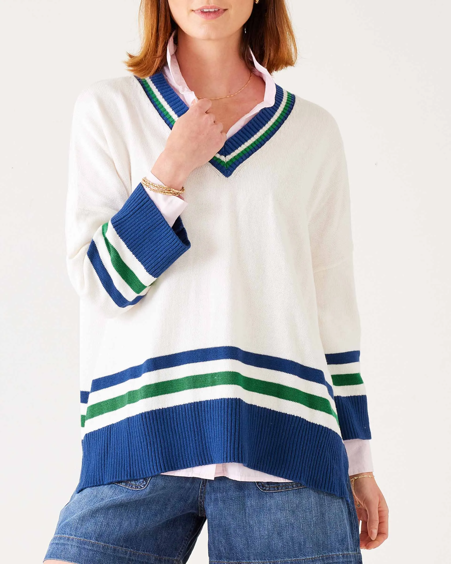 Montauk V-neck Sweater