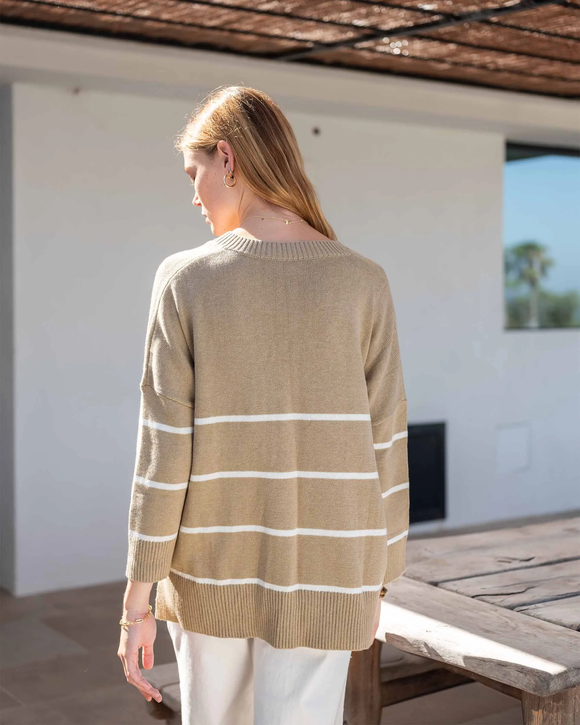 Montauk V-neck Sweater