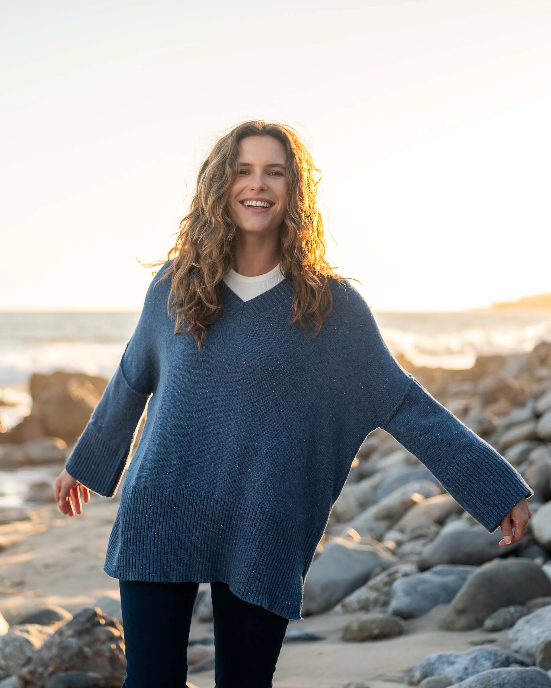 Montauk V-neck Sweater