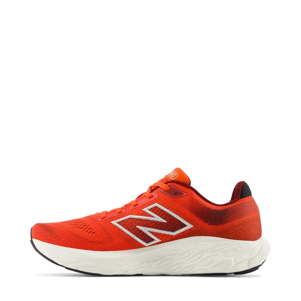 New Balance Men's Fresh Foam X 880v14 in Neo Flame with Mercury Red