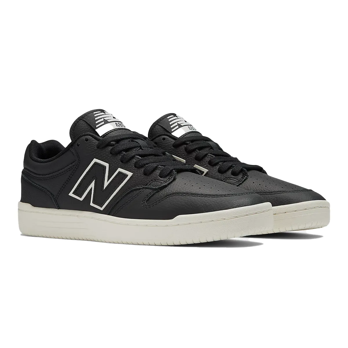 New Balance NM 480 Shoes - Black/White