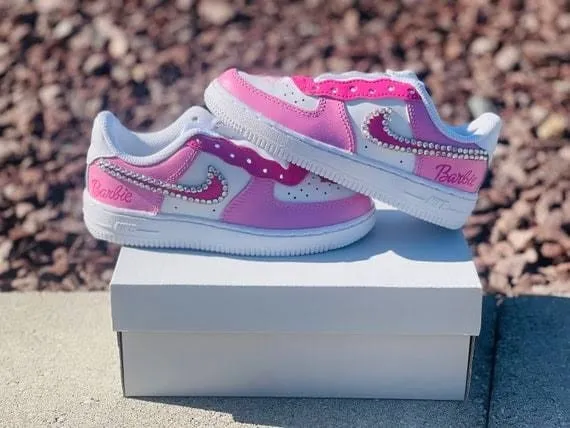 NEW*  Pre-Order * Custom Made Barbie Bling Sneakers