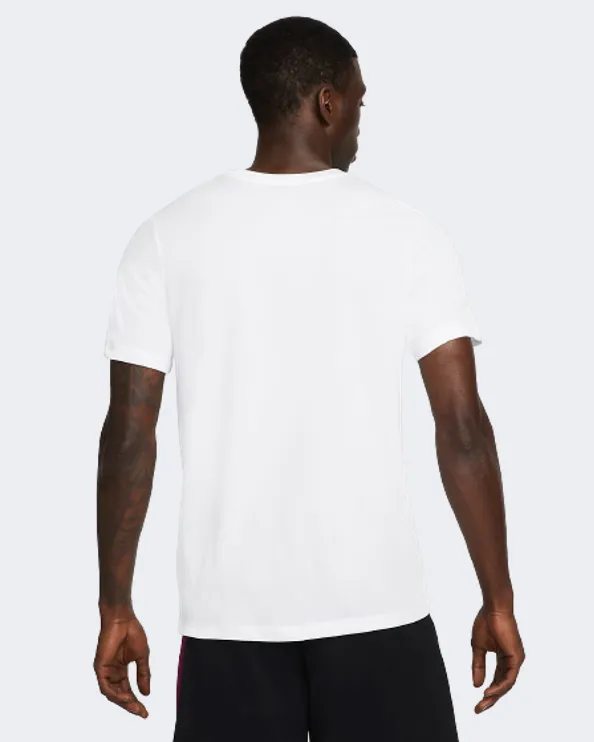 Nike Dri-Fit Men Basketball T-Shirt White/Black