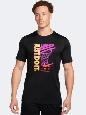 Nike Rlgd Oc Verb Men Basketball T-Shirt Black/Multi