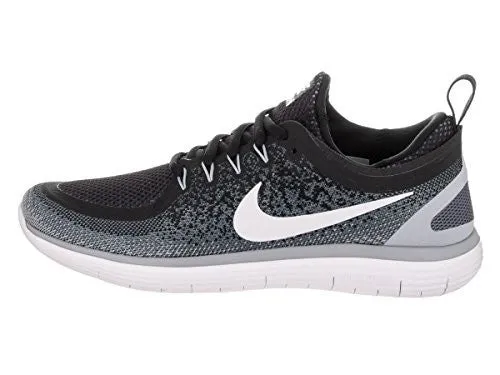 NIKE WOMEN'S FREE RN DISTANCE 2 BLACK/WHITE COOL GREY RUNNING SHOE SIZE 8