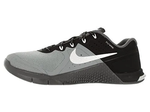 NIKE WOMEN'S METCON 2 STEALTH/WHITE/BLACK/DARK GREY TRAINING SHOE 7.5 WOMEN US