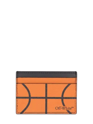 Off-White   Basketball simple leather card holder 