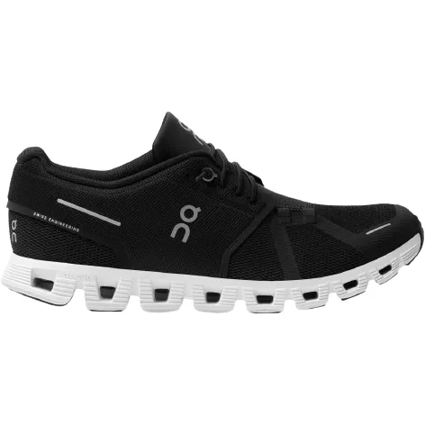 On Running Men's Cloud 5 Shoes - Black / White