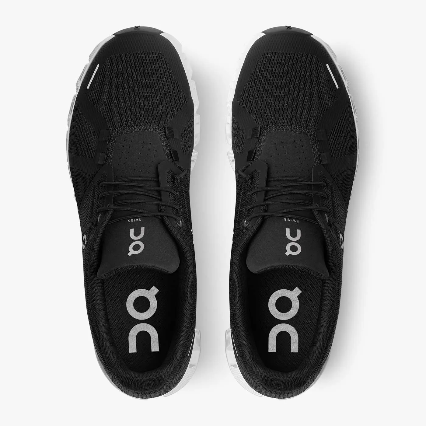 On Running Men's Cloud 5 Shoes - Black / White