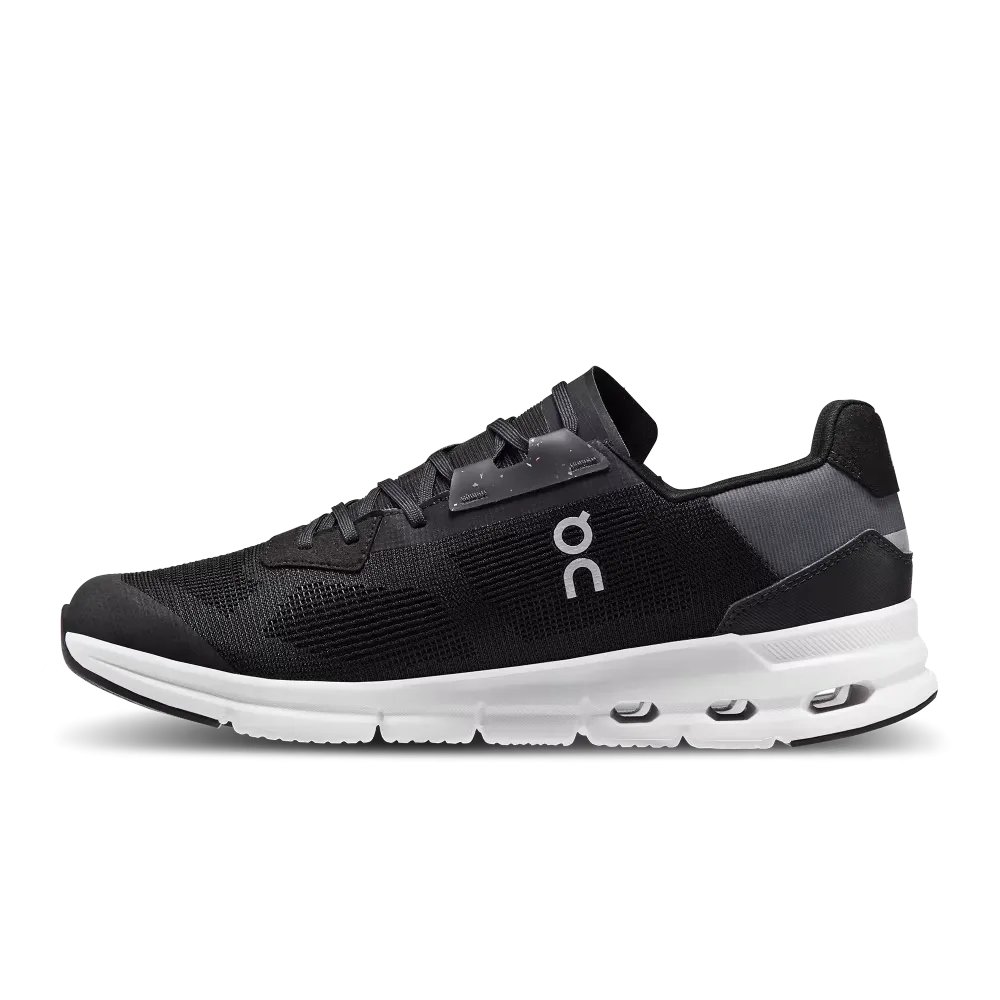 On Running Men's Cloudrift Shoes - Black / White