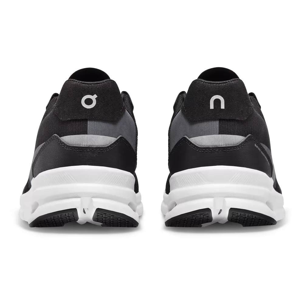 On Running Men's Cloudrift Shoes - Black / White