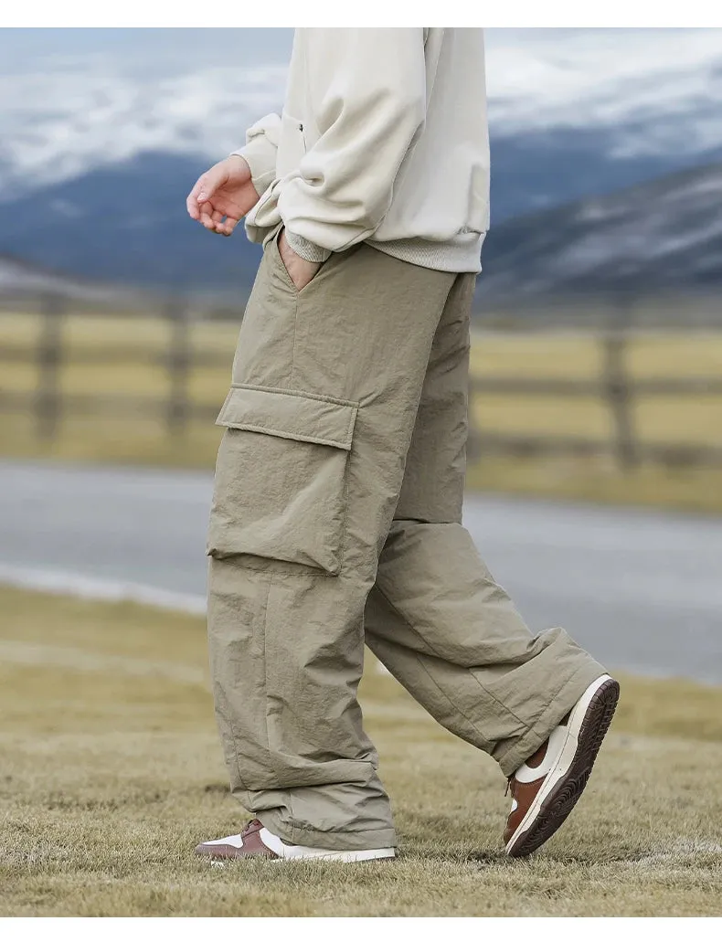 Padded Winter Cargo Pants