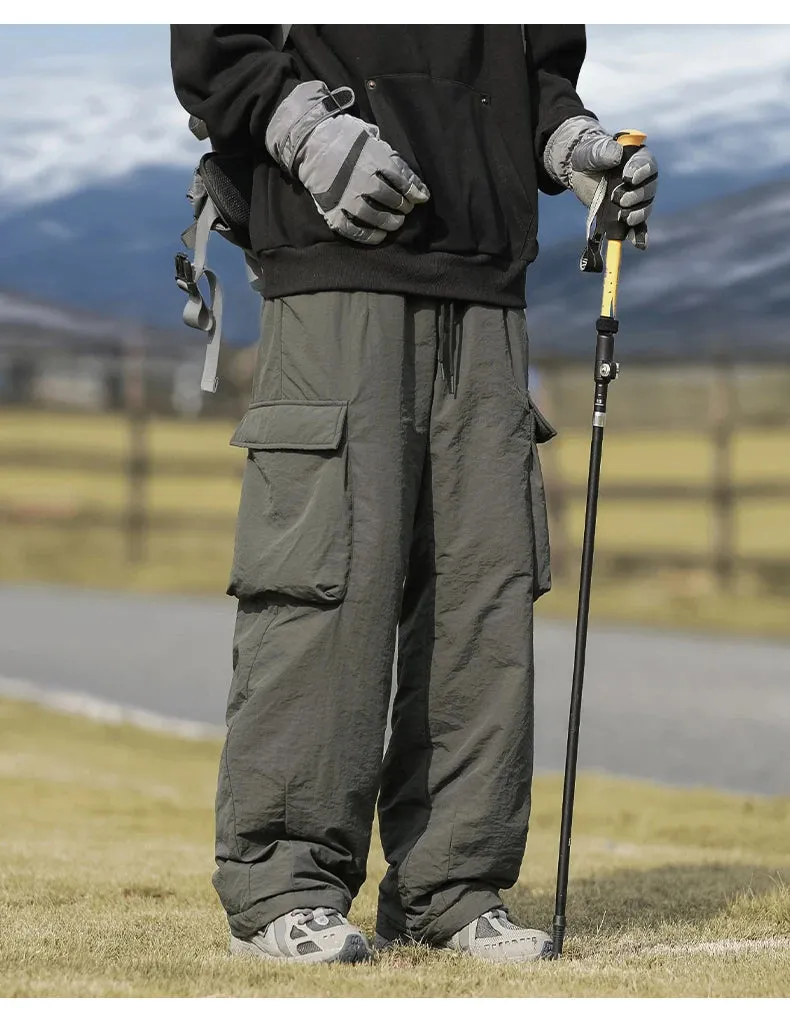 Padded Winter Cargo Pants