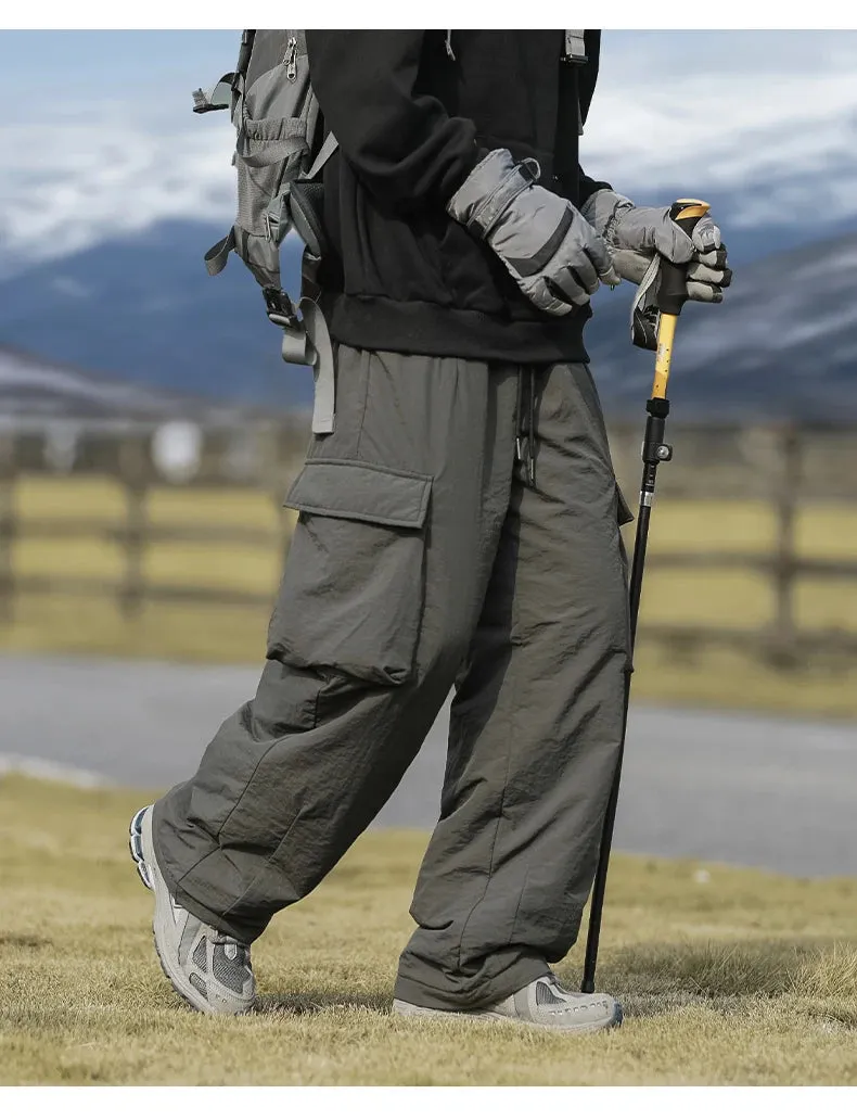 Padded Winter Cargo Pants