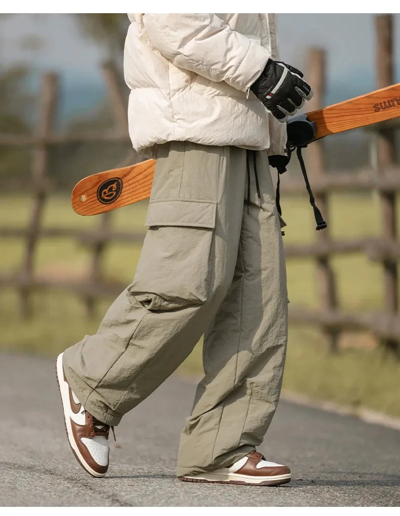 Padded Winter Cargo Pants