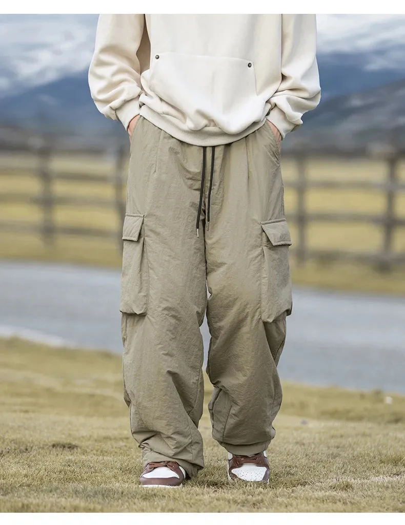 Padded Winter Cargo Pants